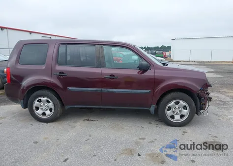 2014 Honda Pilot Lx из США, поврежденный, VIN 5FNYF4H22EB002713